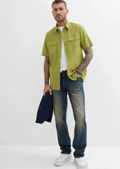 Sale Regular Fit Stretch-Jeans, Straight Herren Große Größen|Jeans