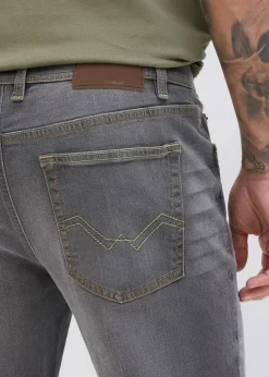 Herren bonprix Jeans|Große Größen|Regular Fit Stretch-Jeans, Straight
