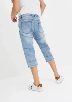 Sale Regular Fit 3/4-Stretch-Jeans, Straight Herren Große Größen|Jeans