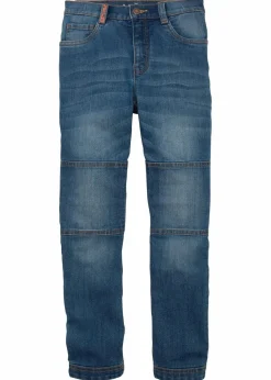 Kinder bonprix Jungen 9-16 Jahre·Bademode|Jungen 9-16 Jahre·Jeans|Regular Fit Stretch-Jeans mit verstärkter Kniepartie, Straight
