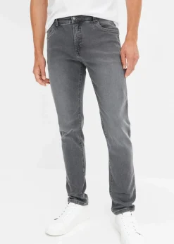 Outlet Regular Fit Stretch-Jeans mit Komfortschnitt, Tapered Herren Große Größen|Jeans