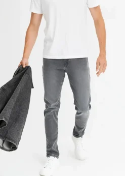 Outlet Regular Fit Stretch-Jeans mit Komfortschnitt, Tapered Herren Große Größen|Jeans