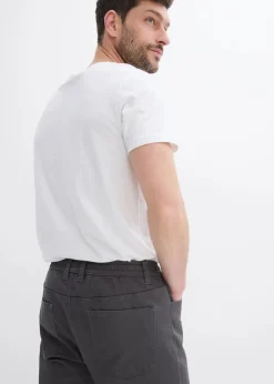 Hot Regular Fit Stretch-Schlupfhose, Straight Herren Große Größen|Hosen