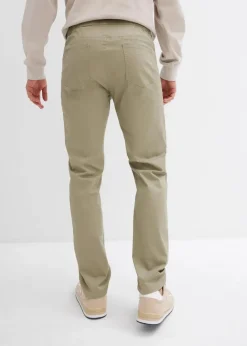 Discount Regular Fit Stretch-Schlupfhose, Straight Herren Hosen|Basics