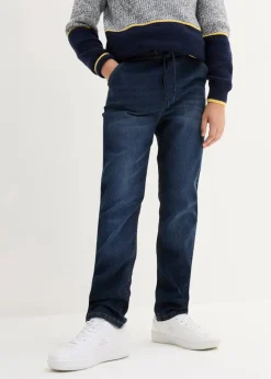 Kinder bonprix Jungen 9-16 Jahre·Bademode|Jungen 9-16 Jahre·Jeans|Regular Fit Stretch-Schlupfjeans, Straight