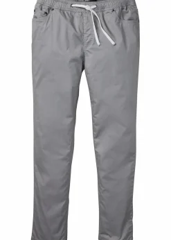 Herren bonprix Hosen|Basics|Regular Fit Stretch-Schlupfhose, Straight