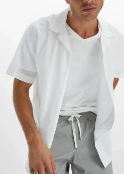 Herren bonprix Hosen|Basics|Regular Fit Stretch-Schlupfhose, Straight