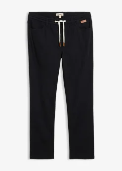 Best Regular Fit Stretch-Schlupfhose, Straight Herren Hosen|Große Größen