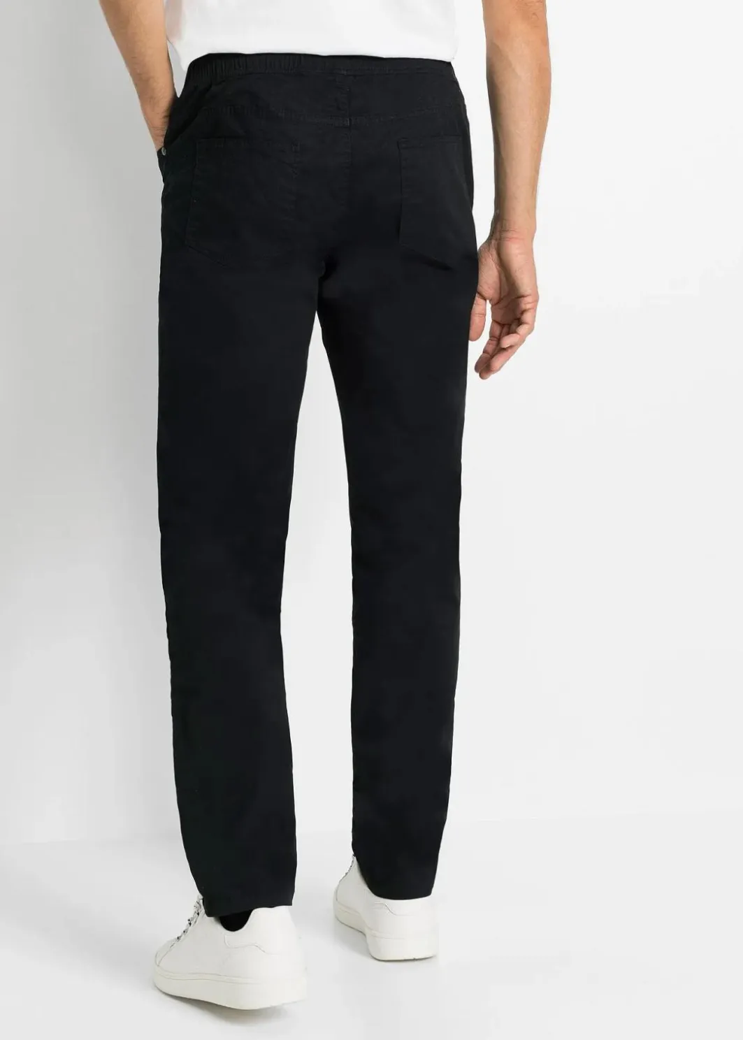 Herren bonprix Große Größen|Basics|Regular Fit Stretch-Schlupfhose, Straight