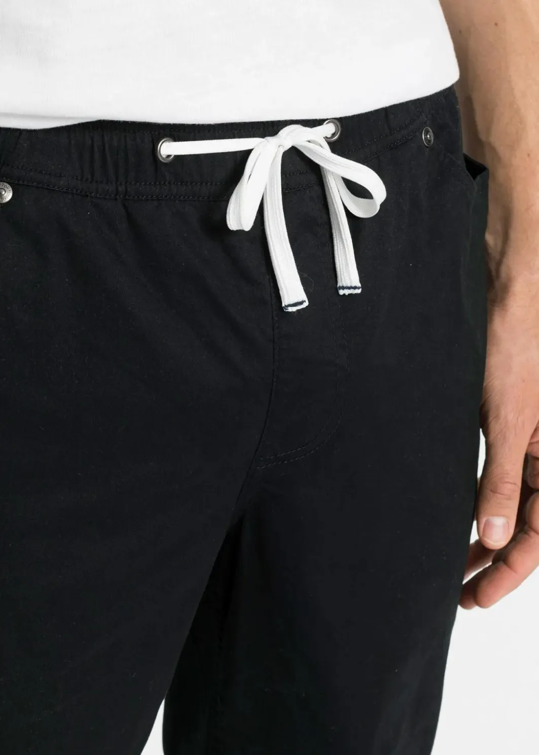 Herren bonprix Große Größen|Basics|Regular Fit Stretch-Schlupfhose, Straight