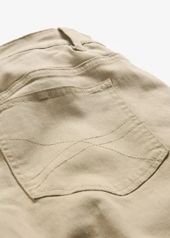 Hot Regular Fit Stretch-Thermohose mit flauschigem Flanellfutter, Straight Herren Hosen|Thermobekleidung