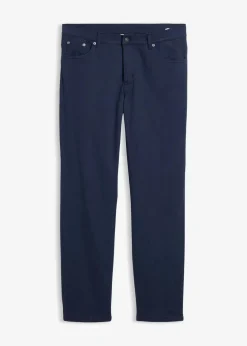 Herren bonprix Hosen|Thermobekleidung|Regular Fit Stretch-Thermohose mit flauschigem Flanellfutter, Straight