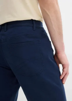 Herren bonprix Hosen|Thermobekleidung|Regular Fit Stretch-Thermohose mit flauschigem Flanellfutter, Straight