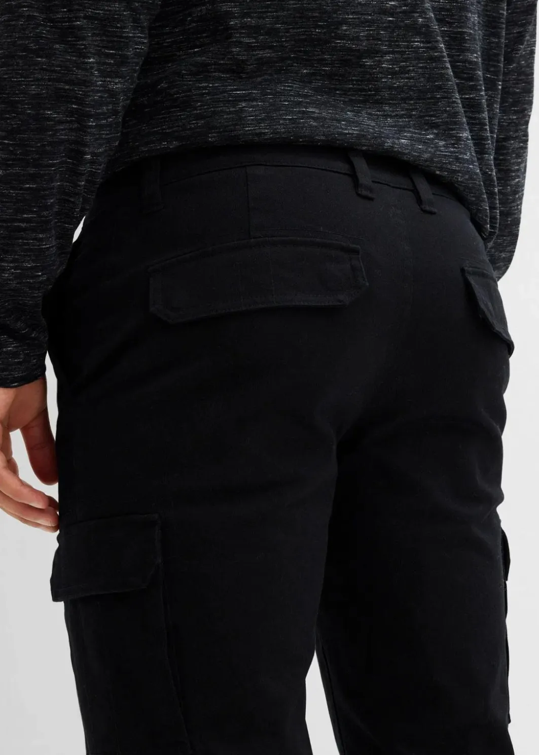 Herren bonprix Hosen|Thermobekleidung|Regular Fit Stretch-Thermo-Cargohose, Straight