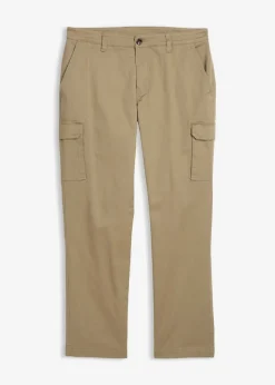 Herren bonprix Große Größen|Outdoorbekleidung|Regular Fit Stretch-Thermo-Cargohose, Straight