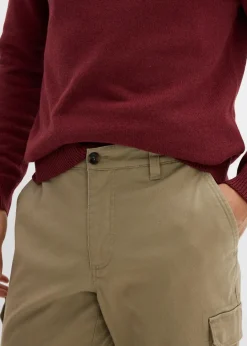 Herren bonprix Große Größen|Outdoorbekleidung|Regular Fit Stretch-Thermo-Cargohose, Straight