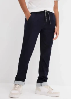 Hot Regular-Fit Schlupf-Sweatjeans, Straight Kinder Jungen 9-16 Jahre·Bademode|Jungen 9-16 Jahre·Jeans