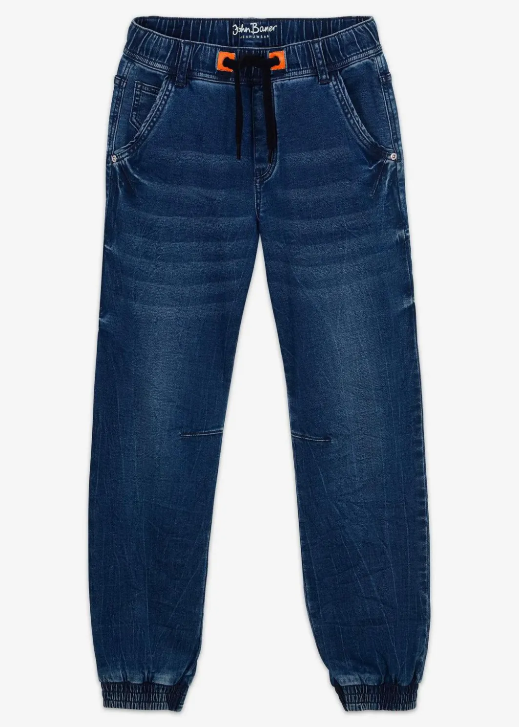 Sale Regular-Fit-Schlupf-Jeans aus Sweatdenim, Tapered Kinder Jungen 9-16 Jahre·Bademode|Jungen 9-16 Jahre·Jeans