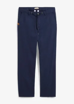 Clearance Relaxed Fit Chinohose mit Komfortbund, Straight Herren Hosen|Große Größen
