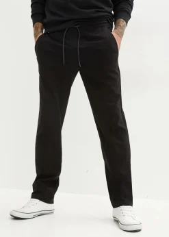 Herren bonprix Große Größen|Hosen|Relaxed Fit Chino-Stretch-Schlupfhose, Straight