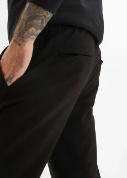 Herren bonprix Große Größen|Hosen|Relaxed Fit Chino-Stretch-Schlupfhose, Straight