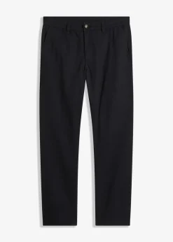 Herren bonprix Hosen|Große Größen|Relaxed Fit Stretch-Chinohose mit Bio Baumwolle, Straight