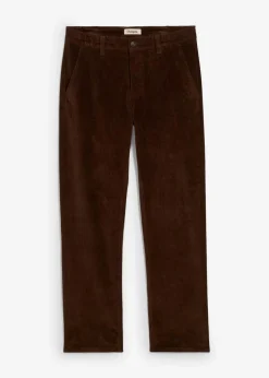 Best Relaxed Fit Stretch-Cordhose, Straight Herren Große Größen|Hosen