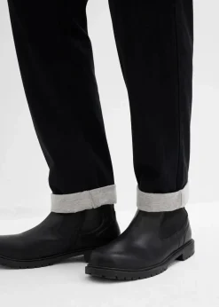 Herren bonprix Große Größen|Thermobekleidung|Relaxed Fit Thermo-Schlupfhose, Tapered