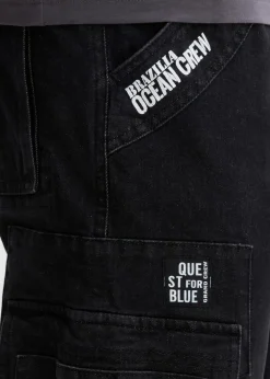 Herren bonprix Jeans|Relaxed-Fit Stretch-Jeans mit Bequembund, Straight