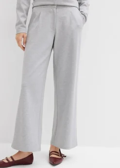 Discount Relaxte Hose mit weitem Bein aus Viskose-Mix Damen Bekleidung·Kleider|Zweiteiler & Sets