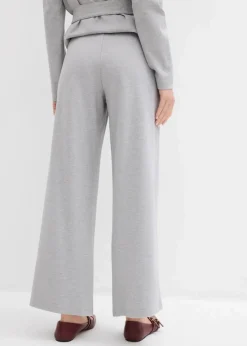 Discount Relaxte Hose mit weitem Bein aus Viskose-Mix Damen Bekleidung·Kleider|Zweiteiler & Sets