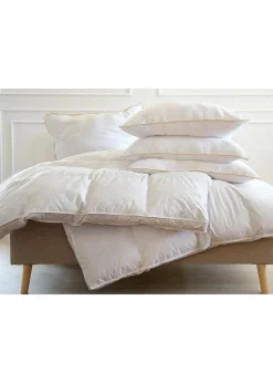 RIBECO Bettdecken|Bettdecken|Kassettendecke extra prall Daune extrawarm