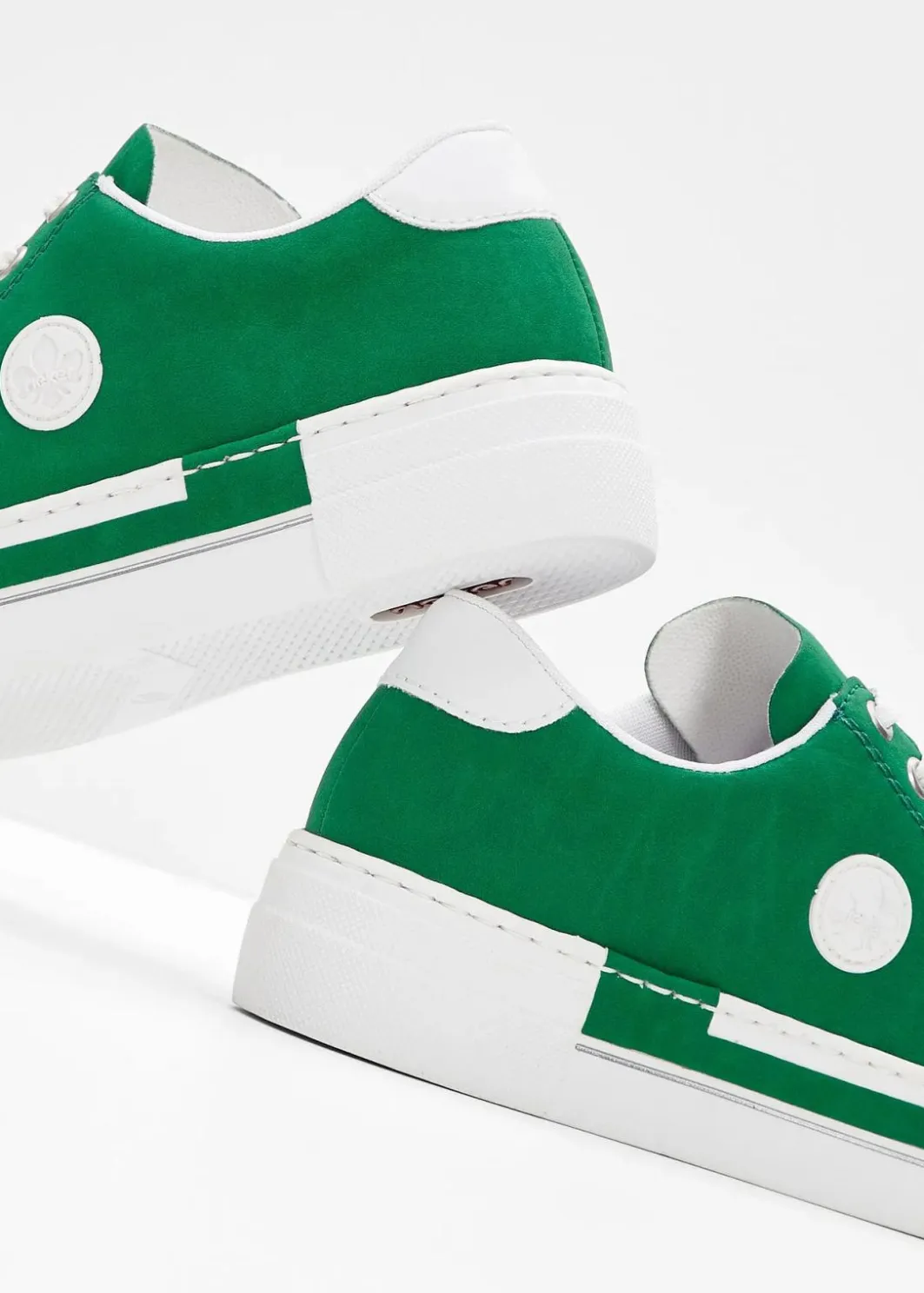 Damen Rieker High Heels|Komfortschuhe|Komfort-Plateau-Sneaker mit leichter Sohle