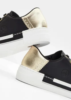 Discount Komfort-Plateau-Sneaker mit leichter Sohle Damen High Heels|Komfortschuhe