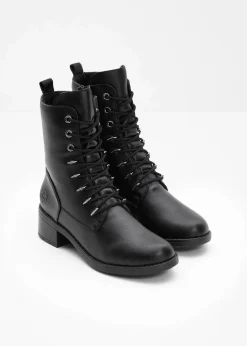 Sale Schnür Boot Damen High Heels|Komfortschuhe