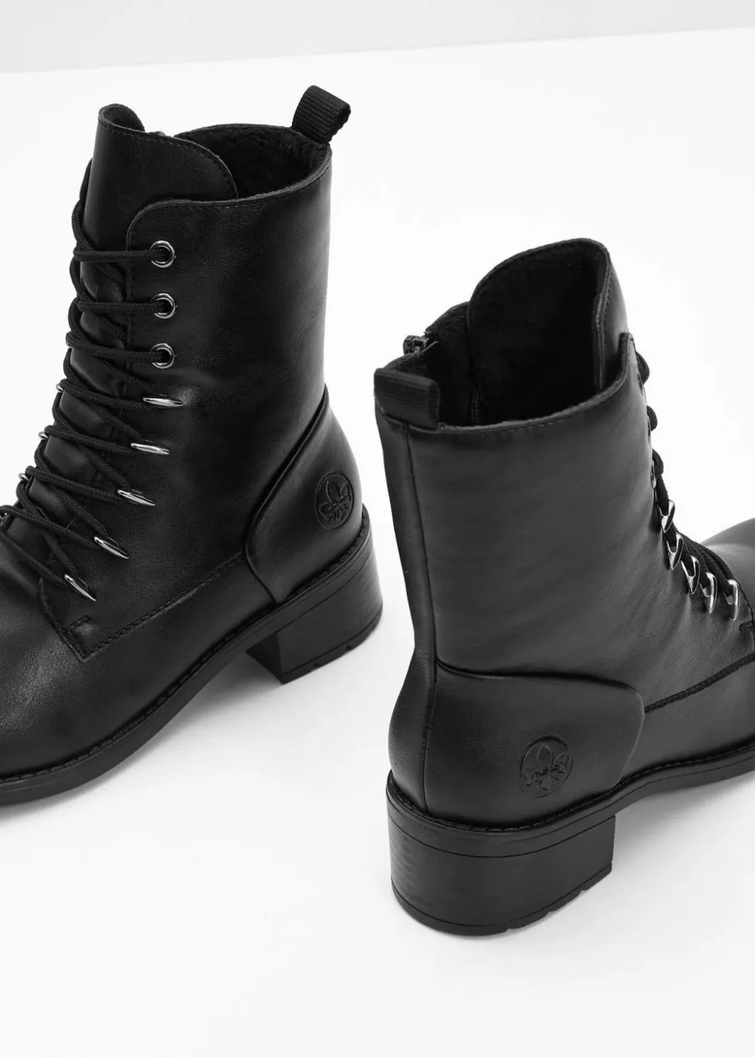 Sale Schnür Boot Damen High Heels|Komfortschuhe