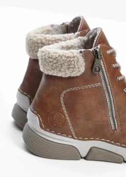 Damen Rieker High Heels|Komfortschuhe|Schnür Boot