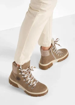 Damen Rieker High Heels|Komfortschuhe|Schnür Boot