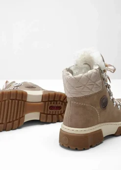 Damen Rieker High Heels|Komfortschuhe|Schnür Boot