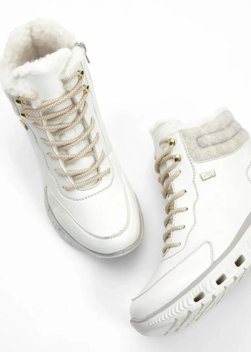 Hot Schnür Boot mit Tex-Membran Damen High Heels|Komfortschuhe
