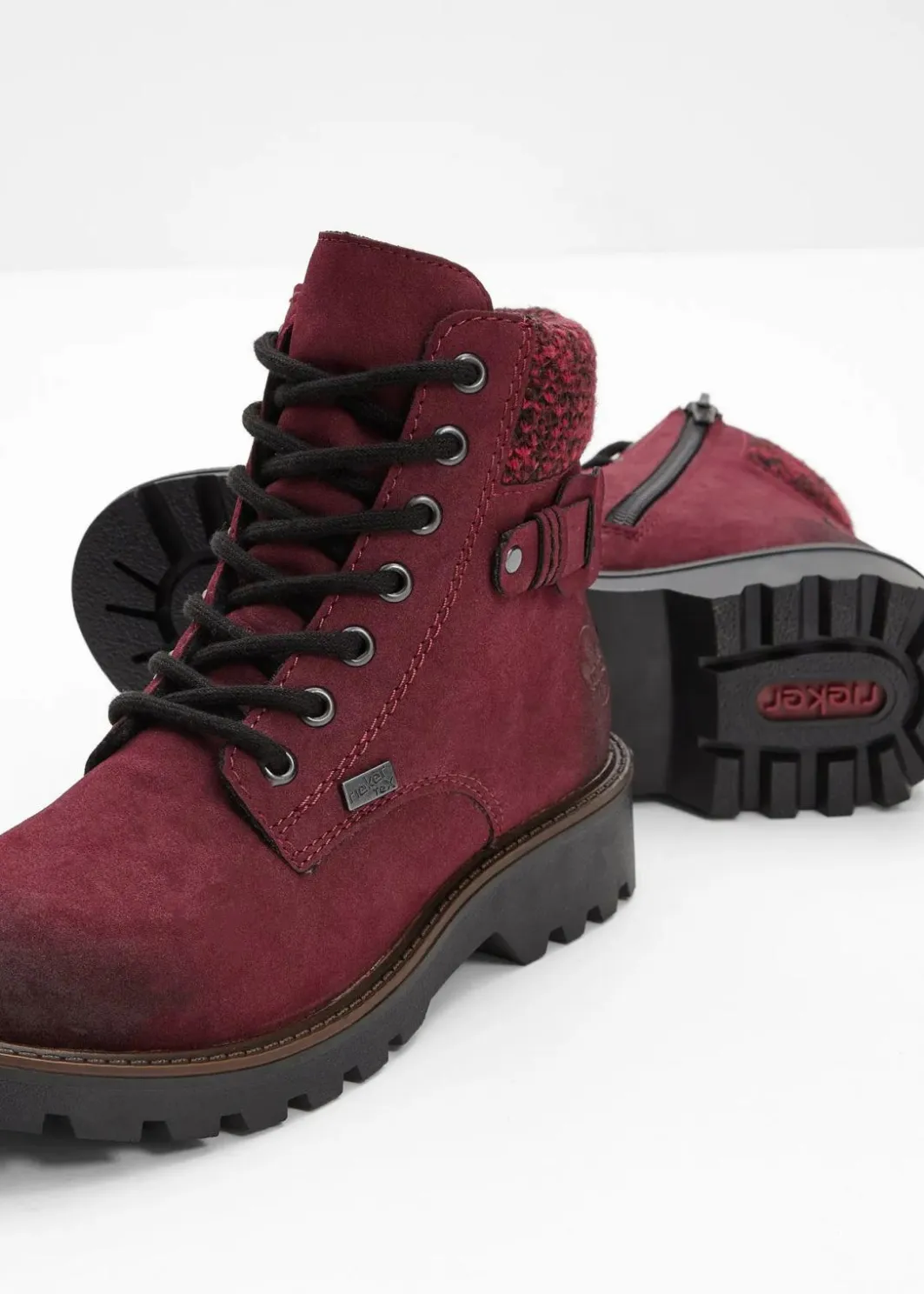 New Schnür Boot mit Tex-Membran Damen High Heels|Komfortschuhe