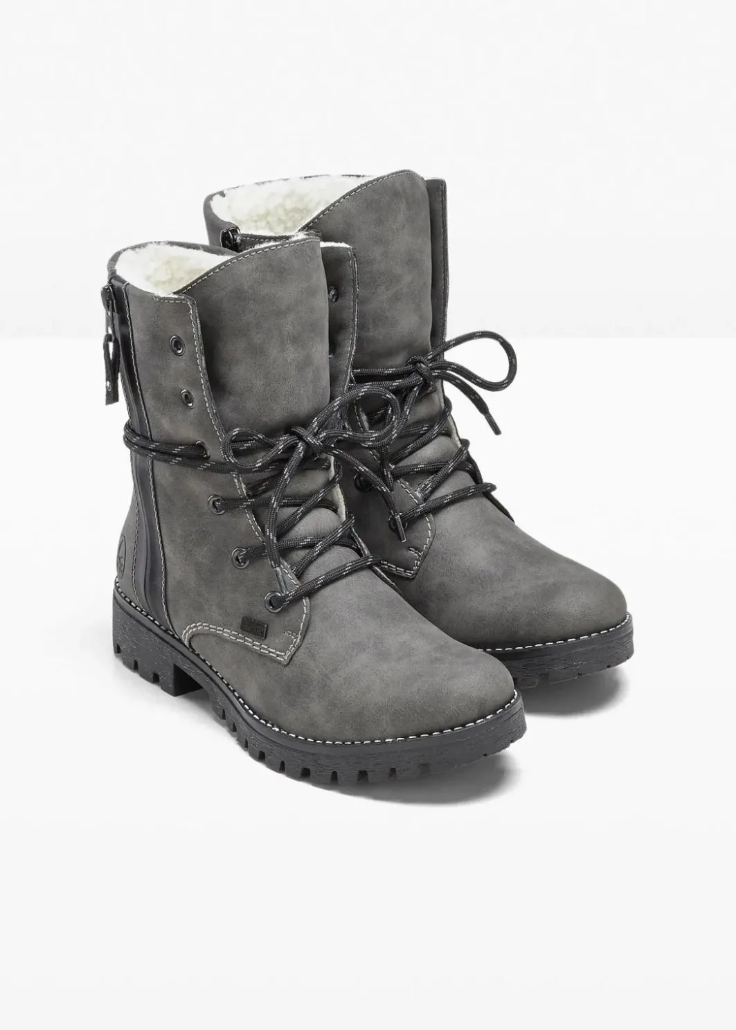 Damen Rieker High Heels|Stiefel|Schnürstiefel