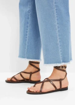 Hot Riemchensandalen Damen Sommerschuhe