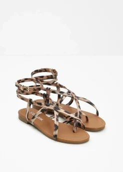 New Riemchensandalen Damen Sommerschuhe