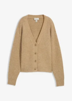 Best Rippenstrick Cardigan Damen Bekleidung·Umstandsmode|Strickmode