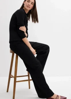 Damen bonprix Bekleidung·Kleider|Hosen|Ripp-Hose