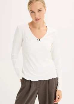 Sale Rippshirt Damen Shirts & Tops