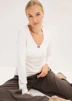 Sale Rippshirt Damen Shirts & Tops