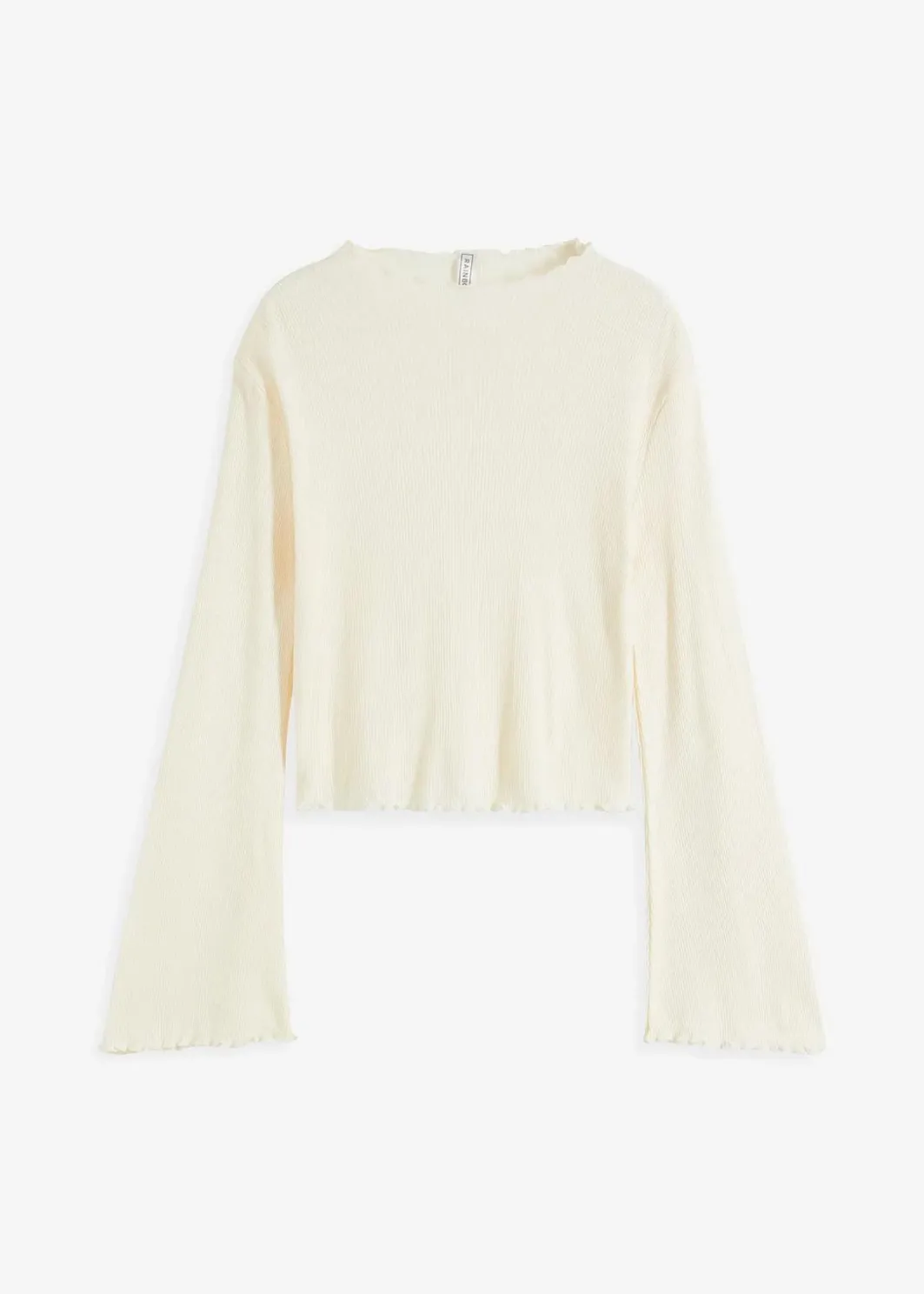 Damen bonprix Shirts & Tops|Rippshirt aus reiner Baumwolle