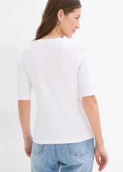 Damen bonprix Bekleidung·Röcke|Basics|Rippshirt (2er-Pack)